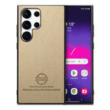 Plain Leather Cloth Case For Sumsung Galaxy