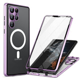 HD Magnetic frosted back Case for Sumsung