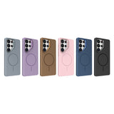 Lens Holder Magnetic Charging and Shockproof Phone Case for Samsung