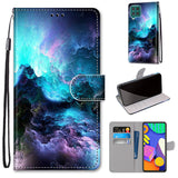 New Painted Leather Flip Phone Case with SIM Card Slot for Samsung