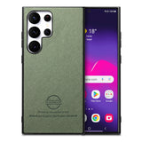 Plain Leather Cloth Case For Sumsung Galaxy