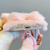 3D Dog Fluffy Phone Soft Case for IPhone