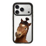 Fun Emoji Pony Magnetic Phone Case For iPhone