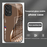 Business Shockproof Glass Case For Samsung