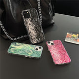 Simple and stylish three-color snake pattern Case for iPhone