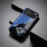 Business Glass Shockproof Phone Case for iPhone