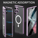 HD Magnetic frosted back Case for Sumsung