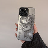 Dragon pattern print Case for iPhone