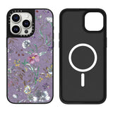Mother-of-pearl style mirror-finish phone case For iPhone