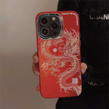 Dragon pattern print Case for iPhone