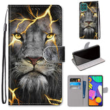 New Painted Leather Flip Phone Case with SIM Card Slot for Samsung