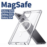 Magnetic transparent anti-fall Case for Sumsung