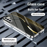 Wood Grain Curve Pattern Phone Case For Samsung