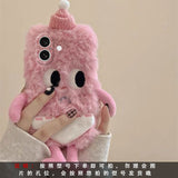 Cute Pink 3D soft Case For iPhone