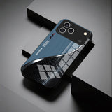Business Glass Shockproof Phone Case for iPhone