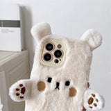 Cute Bear Autumn Winter Cases For Samsung