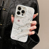 Dragon pattern print Case for iPhone