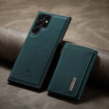 Magnetic Trifold Wallet Leather Case for Samsung