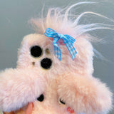 3D Dog Fluffy Phone Soft Case for IPhone