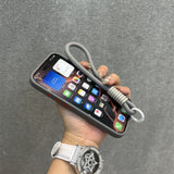 Diamond Platinum Magnetic Rotating Stand Case for iPhone