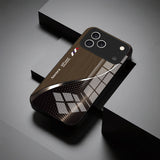 Business Glass Shockproof Phone Case for iPhone