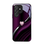Heart diamond Pattern shockproof phone case For Samsung