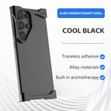 Irregular Metal Bumper Aluminum Cooling Shockproof Case For Samsung