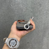 Diamond Platinum Magnetic Rotating Stand Case for iPhone