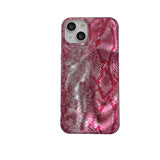 Simple and stylish three-color snake pattern Case for iPhone