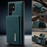 Magnetic Trifold Wallet Leather Case for Samsung