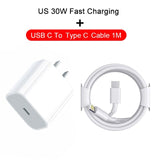 PD 30W Fast Charger For iPhone (Charging+Cable)