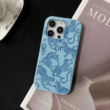 Personalised Customized Name Glitter Leather Case For iPhone