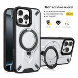 360° Rotating Bracket Shockproof Magnetic Case for iPhone
