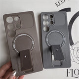 Magnetic Bracket Holder  Phone Case For Samsung