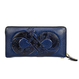 Genuine leather wallet phone bag