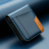 Business Leather Wallet Card Solt Case For Samsung Galaxy Z Flip