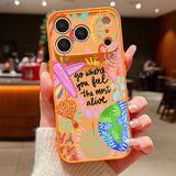 Airplane Painting Print Magnetic Phone Case For iPhone