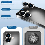 Ultra-thin Frosted Electroplating Anti-fall Case For iPhone