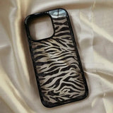 Creative Cartoon Zebra Pattern Personalized Cute Trendy Case For iPhone