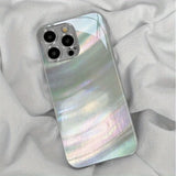 Luxury Color Gradient Tempered Glass Case For iPhone