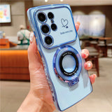 For Magnetic Large Window Case For Samsung