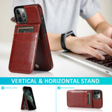 Flip Leather Wallet  Credit Card Holder Kickstand Case  for IPhone