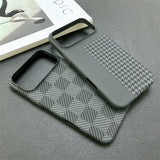 Slim Carbon Fiber Shockproof Matte Case for iPhone