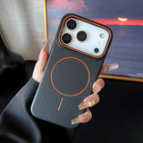 Leather Texture Magnetic Shockproof Case For iPhone