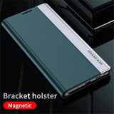 Luxury Leather Flip Case For Samsung Galaxy S26