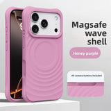 Water Ripple Silicone Magnetic Soft Shockproof  Case For iPhone