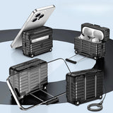 Stylish and unique suitcase-style protective case for AirPods
