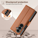 Luxury Leather Wallet Magnetic Case for Samsung Galaxy Z Fold
