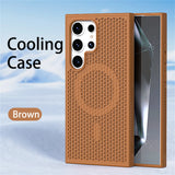 Magnetic Heat Dissipation Shockproof Case For Samsung