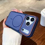 Luxury Magnetic Soft Silicone Frame Phone Case For iPhone